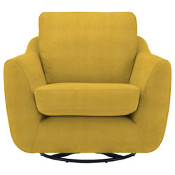 G Plan Vintage The Sixty Seven Swivel Armchair Bobble Mustard
